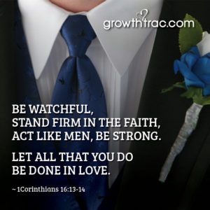 Be watchful and stand firm in your faith...