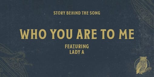 Chris Tomlin — Who You Are To Me — with Lady A